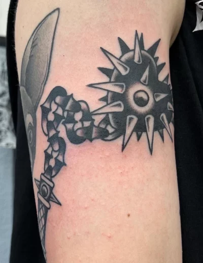 corazón con pinchos