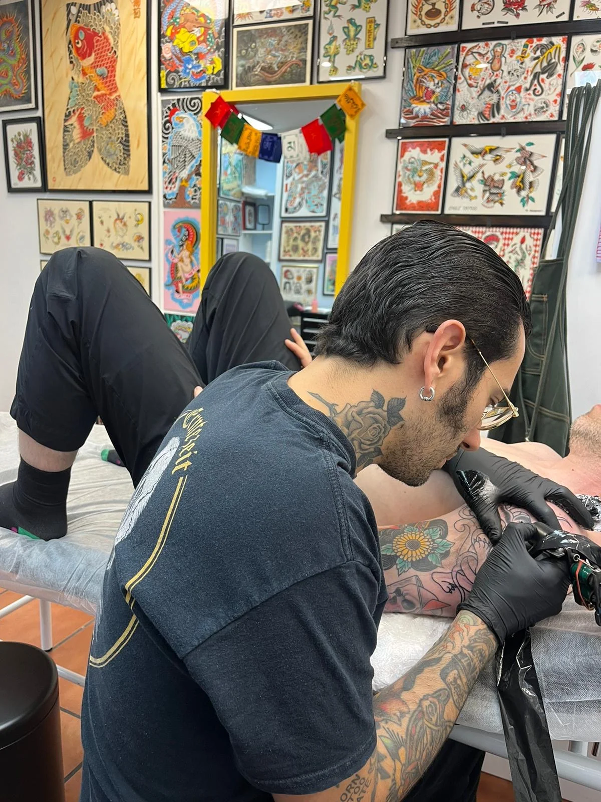 Marcos Ortega Tatuador profesional en Castellón de Japones, Tradicional, linea fina, black work y cualquier estilo de tatuaje